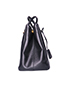 Double Zip Lux Tote, side view